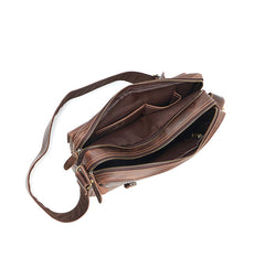 Black Leather Mens Casual 10