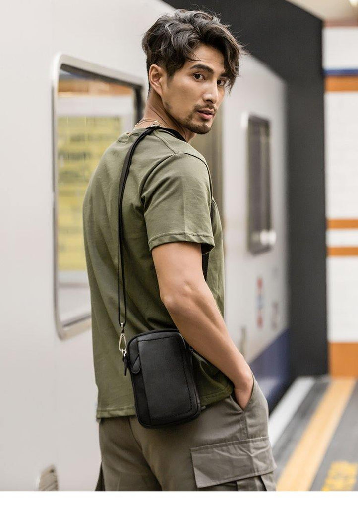 Men sales side pouch