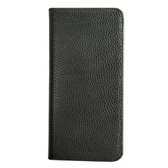 Fashion Black Leather Mens Bifold Long Wallet Thin Card Wallet Black Long Wallet for Men - iwalletsmen