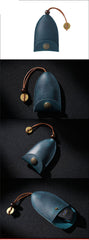 Brown Leather Draw Men and Women's Key Wallet Black Key Case Car Car Key Holder For Men - iwalletsmen