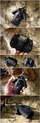 Cute Clothes Leather Men Women's Key Wallet Clothes Key Cases Car Car Key Holder For Men