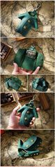 Cute Clothes Leather Men Women's Key Wallet Clothes Key Cases Car Car Key Holder For Men