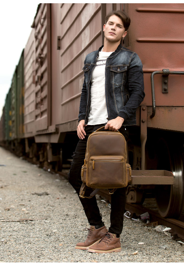 Mens Leather Backpack  Shop The Chesterfield Brand for leather backpacks -  The Chesterfield Brand