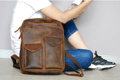 Cool Brown Leather Mens 14