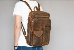 Cool Brown Leather Mens 14