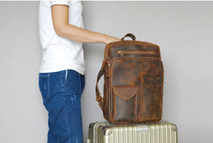 Cool Brown Leather Mens 14