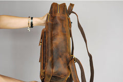 Cool Brown Leather Mens 14