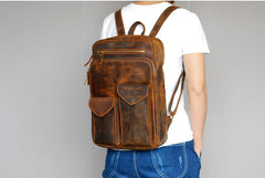 Cool Brown Leather Mens 14