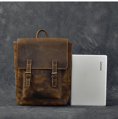Brown Leather Mens 14