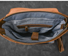 Brown Leather Mens 14