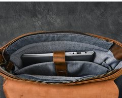 Brown Leather Mens 14