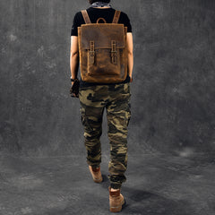 Brown Leather Mens 14