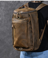 Brown Leather Mens 15