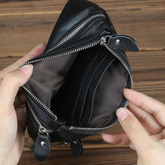 CASUAL MENS LEATHER SLIM ZIPPER CLUTCH WALLET PURSE BAG CLUTCH BAG CAR KEY CASE FOR MEN - iwalletsmen