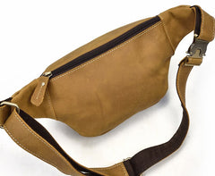 COOL LEATHER MENS FANNY PACK FOR MEN BUMBAG Vintage WAIST BAGS for Men - iwalletsmen