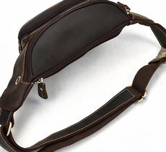 COOL LEATHER MENS FANNY PACK FOR MEN BUMBAG Vintage WAIST BAGS for Men - iwalletsmen