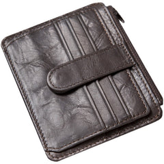 Camel Mens Slim Card Holder Wallet Front Pocket Wallet Minimalist Card Holders For Men