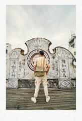 Canvas Mens 14 inches Side Bags Canvas Satchel Messenger Bags Canvas Travel Courier Bag for Men - iwalletsmen