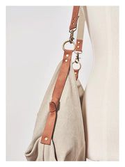 Canvas Mens Womens Messenger Shoulder Bag Canvas Tote Shoulder Bag for Men Women - iwalletsmen