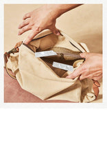 Canvas Mens Womens Messenger Shoulder Bag Canvas Tote Shoulder Bag for Men Women - iwalletsmen