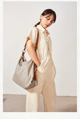 Canvas Mens Womens Messenger Shoulder Bag Canvas Tote Shoulder Bag for Men Women - iwalletsmen