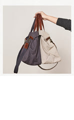 Canvas Cool Mens Tote Bag 14 inches Canvas Handbag Canvas Messenger Bag for Men Women - iwalletsmen