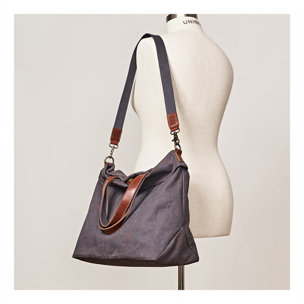 Canvas Cool Mens Tote Bag 14 inches Canvas Handbag Canvas Messenger Bag for Men Women - iwalletsmen