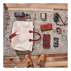 Cool Canvas Leather Mens Tote Bag 15'' Messenger Bags Handbag Canvas Tote Shoulder Bag for Men Women - iwalletsmen