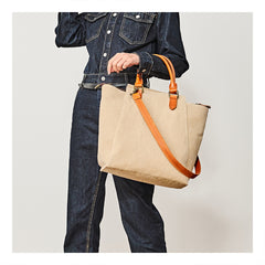 Vintage Canvas Mens Womens Tote Handbag Canvas Shoulder Messenger Bags for Men Women - iwalletsmen