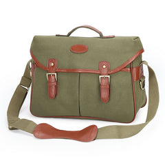 Green Washed CANVAS MENSCANON CAMERA Side Bag NIKON CAMERA Shoulder BAG DSLR CAMERA Messenger BAG FOR MEN - iwalletsmen