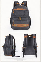 GREEN LARGE CANVAS WATERPROOF MENS CANON CAMERA BACKPACK NIKON CAMERA BAG DSLR CAMERA BAG FOR MEN - iwalletsmen