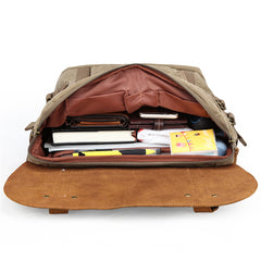 GREEN LARGE CANVAS WATERPROOF MENS CANON CAMERA BACKPACK NIKON CAMERA BAG DSLR CAMERA BAG FOR Women - iwalletsmen