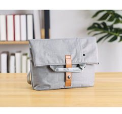 Oxford fabric Mens Side Bag Blue Handbag Tote Bag Messenger Bag Tote For Men - iwalletsmen
