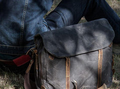 Canvas Messenger Bag for men Vintage Handbag Shoulder Bag for men
