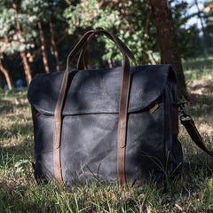 Canvas Messenger Bag for men Vintage Handbag Shoulder Bag for men