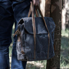 Canvas Messenger Bag for men Vintage Handbag Shoulder Bag for men