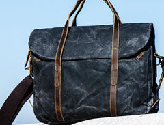 Canvas Messenger Bag for men Vintage Handbag Shoulder Bag for men