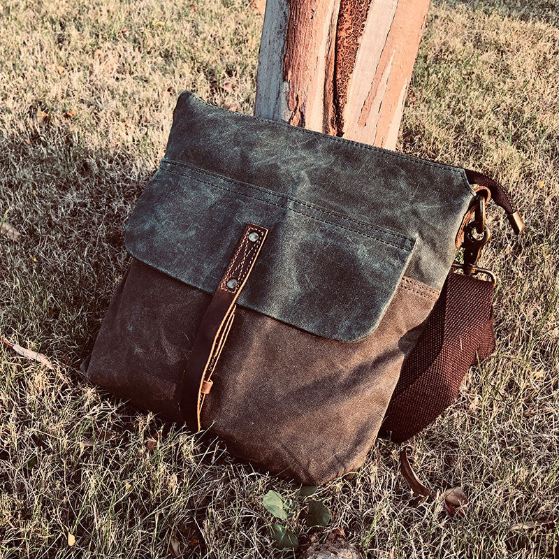 Small Sling Bag - Vintage Crossbody Bag