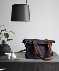 Casual Canvas Mens Womens Large 14‘’ Khaki Handbag Tote Bag Brown Shoulder Bag Tote Purse For Men - iwalletsmen