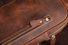Casual Leather One Shoulder Backpack Chest Bag Sling Bag Sling Crossbody Bag For Men - iwalletsmen