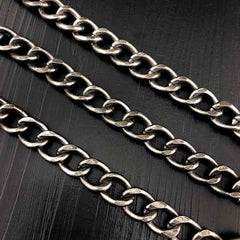 Cool Silver Tag Long Mens Pants Chain Military Tag Wallet Chain Jeans Chain Jean Chains For Men - iwalletsmen
