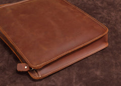 Classy Leather Mens Work Clutch Bag Wirstlet Cluch Messenger Bag For Men - iwalletsmen