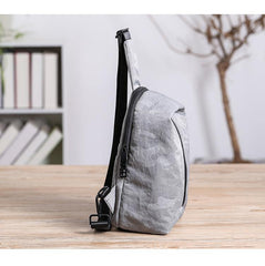 Cool Black Nylon Men's Sling Bag Camouflage Chest Bag Nylon One shoulder Backpack Sports Bag For Men - iwalletsmen
