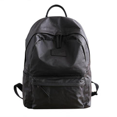 Cool Black Nylon Backpack Men's 14 inches Waterproof Backpack School Backpack For Men - iwalletsmen