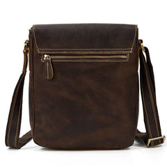 Cool Coffee LEATHER MENS 10 inches Vertical iPAD BAG COURIER BAG Brown MESSENGER BAG FOR MEN - iwalletsmen
