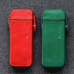 Red Leather Mens 20pcs 100s Cigarette Holder Case Cool Custom Cigarette Case for Men