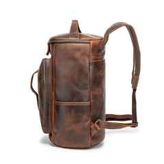 leather bottom backpack Leather Travel Backpack Mens Leather Laptop Backpacks Large Leather Backpack for Men