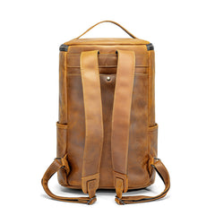 cool leather backpacks for men​ Leather Travel Backpack Mens Leather Laptop Backpacks Large Leather Backpack for Men