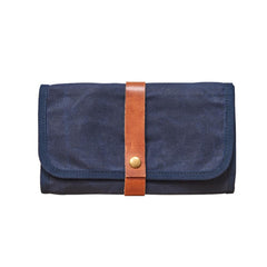 Cool Canvas Large Mens Trifold Clutch Wallet Canvas Long Casual Clutch Purse For Men - iwalletsmen