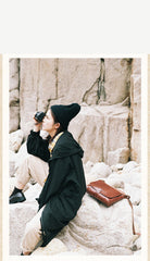 Cool Leather Mens Small Side Bag Leather Courier Bags Messenger Bags Side Bag for Men - iwalletsmen